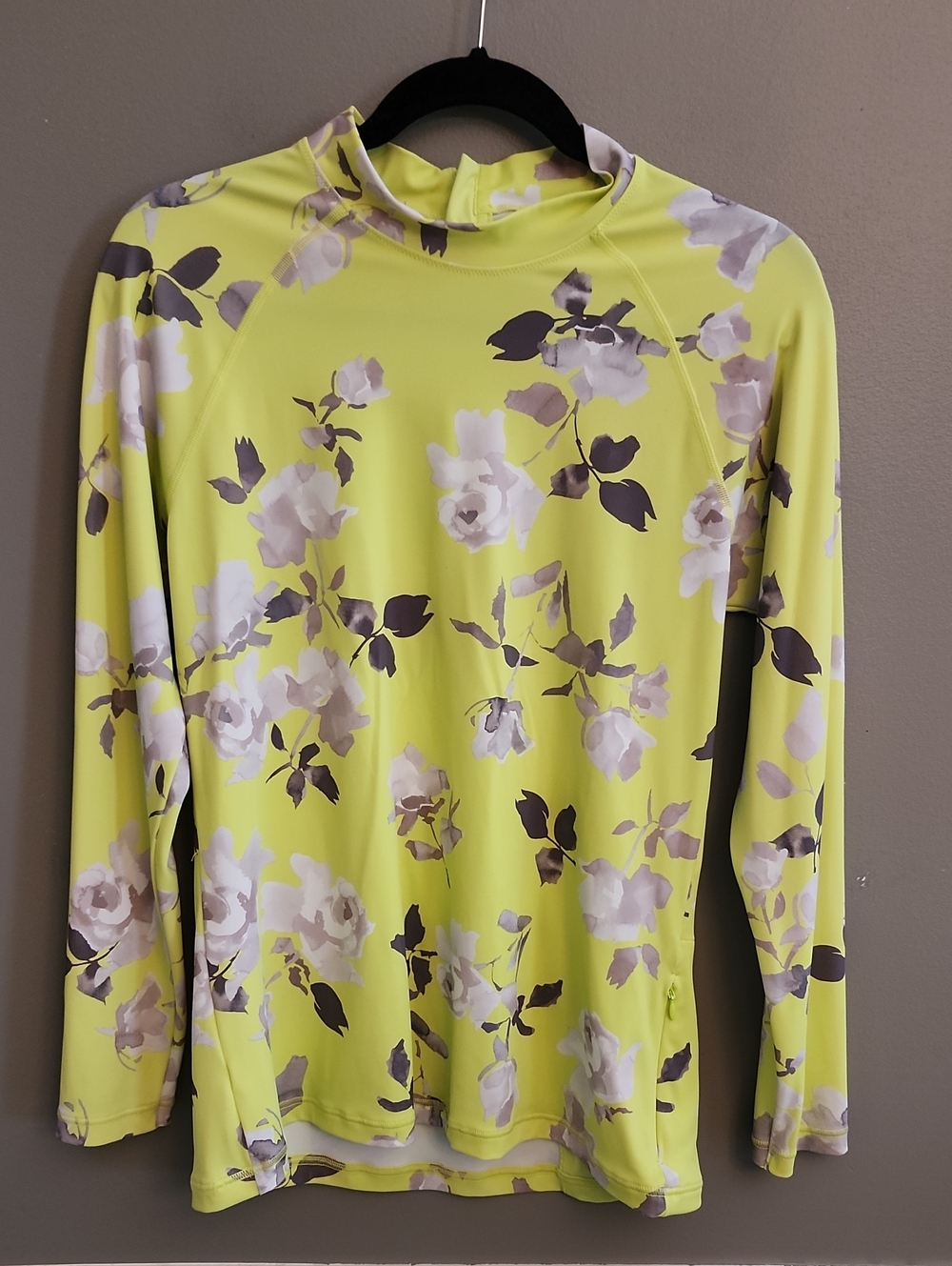 Athleta Floral Rashguard